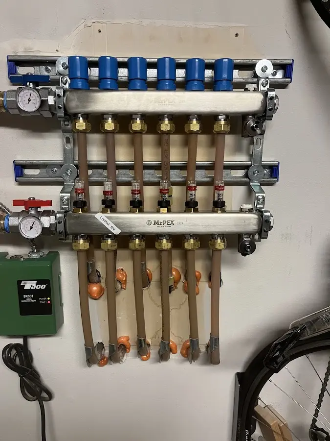 Plumber performing Leak Detection at a residential property in Barberton